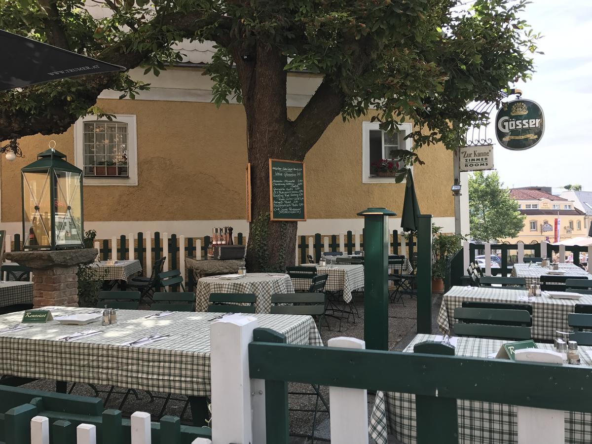 Gasthof "Zur Kanne" Markt Sankt Florian Εξωτερικό φωτογραφία